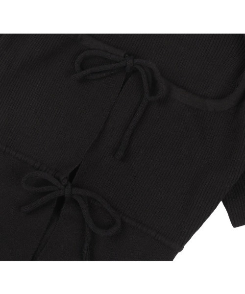 FANCY CLUB カーディガン 「FANCY CLUB」TWO-RIBBON CROP
