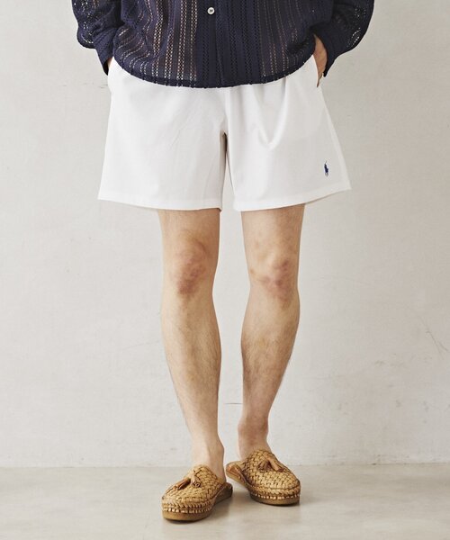 【新品未使用】RALPH LAUREN トラベラー ショーツ 白 S POLO RALPH LAUREN（ポロ・ラルフローレン） ラルフローレン パンツ