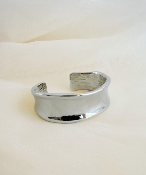 Nuance Wide Cuff シルバーバングル sowang バングル ニュアンスワイドバングル-nuance wide bangle