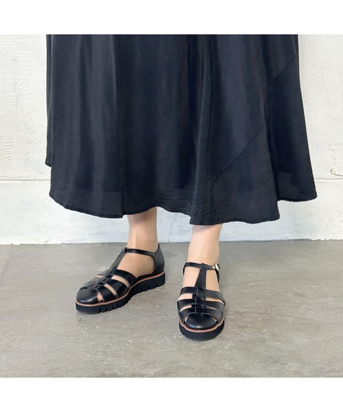 neue diffusion（ノイエ ディフュージョン） サンダル 厚底グルカ