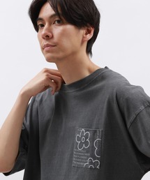 tシャツ ピグメントフラワーポケットＴ / 130452 メンズ｜ZOZOTOWN Yahoo!店