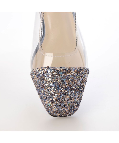 Riz raffinee（リズ ラフィーネ） パンプス バックストラップクリア