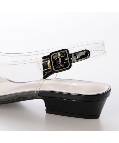 Riz raffinee（リズ ラフィーネ） パンプス バックストラップクリア