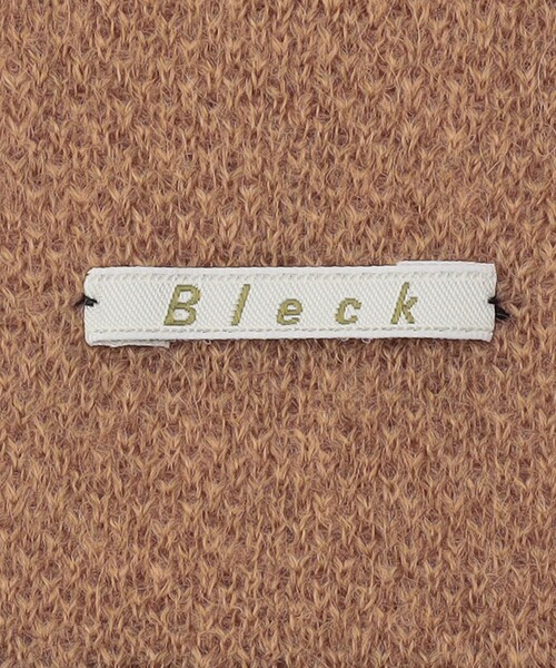【TOMORROW LAND】ブラックニットタイ 日本製 TOMORROWLAND ネクタイ Bleck ウールナイロン ニットタイ