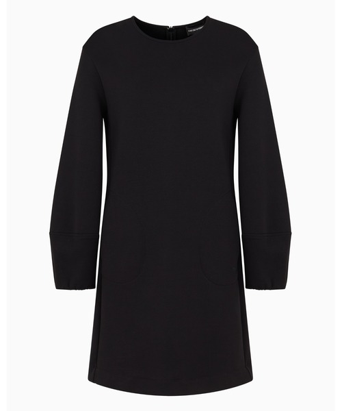 ワンピース 「エンポリオ アルマーニ」ドレス ダブルジャージー  