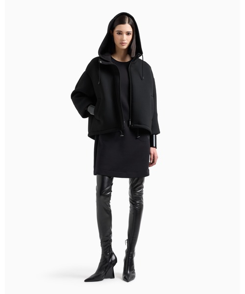 ワンピース 「エンポリオ アルマーニ」ドレス ダブルジャージー  