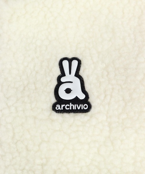 archivio（アルチビオ） ベスト ジレ 「LADIES」ボア切替中綿ベスト