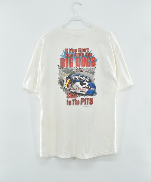 VINTAGE tシャツ 「ヴィンテージ古着」BIG DOGS 両面プリント Tシャツ