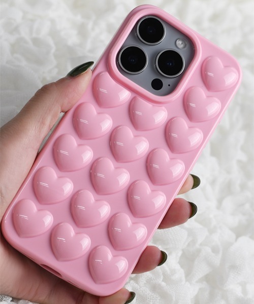 Fun & Daily（ファンアンドデイリー） スマホケース ハートドット