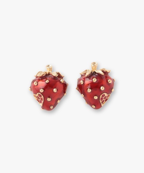 ANNA SUI（アナスイ） イヤリング いちごモチーフ イヤリング