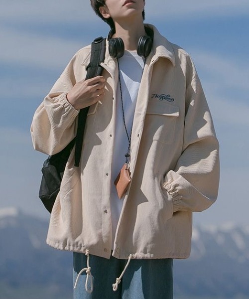 FreeZone ブルゾン アウター メンズ コーデュロイ ジャケット 男女兼用