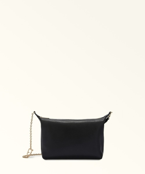 しおん 新品✿︎FURLA ブラック レザー ショルダーバッグ FURLA（フルラ） ショルダーバッグ バッグ ヌヴォラ ミニクロスボディ