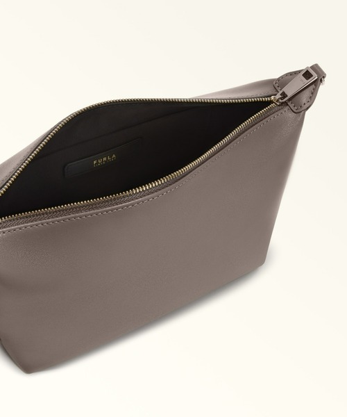 【極美品】FURLA ライクミニクロスボディーバッグ マスタード FURLA（フルラ） ELISIR MINI CROSSBODY BMV2[エリシア ミニ クロス