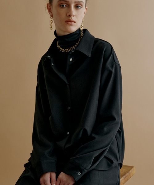 ブラウス シャツ 「kiehtova」FORM SHIRT/フォーム シャツ レディース
