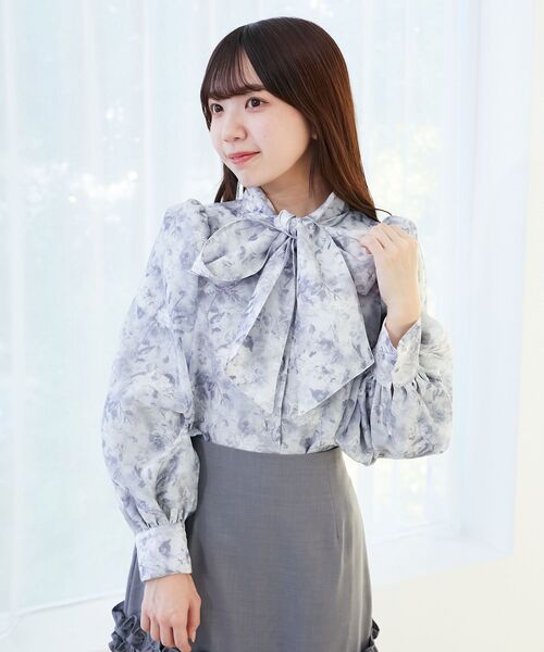 MAJESTIC LEGON（マジェスティックレゴン） ブラウス シャツ バリエ 