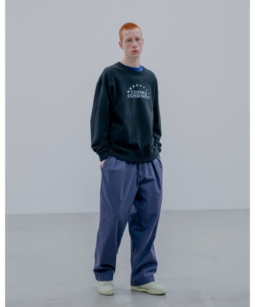 uniform experiment トレーナー スウェット STENCIL LOGO SWEATSHIRT