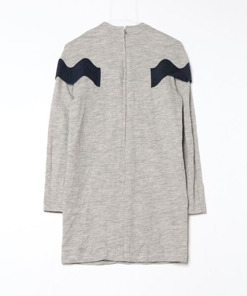 「TOGA PULLA」 長袖ワンピース 36 グレー レディース_画像2
