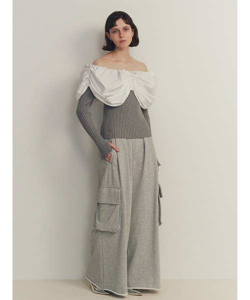 SORIN（ソリン） ニット セーター Stretchy Viscose Dramatic Neck Top