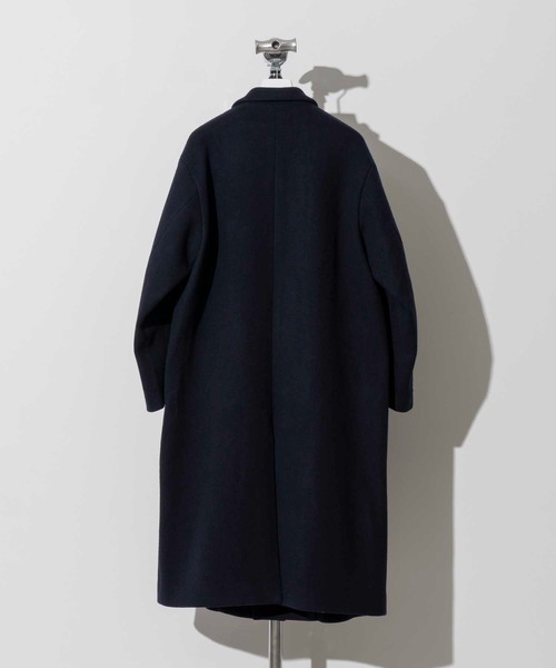 MAISON SPECIAL（メゾンスペシャル） チェスターコート 1 ネイビー