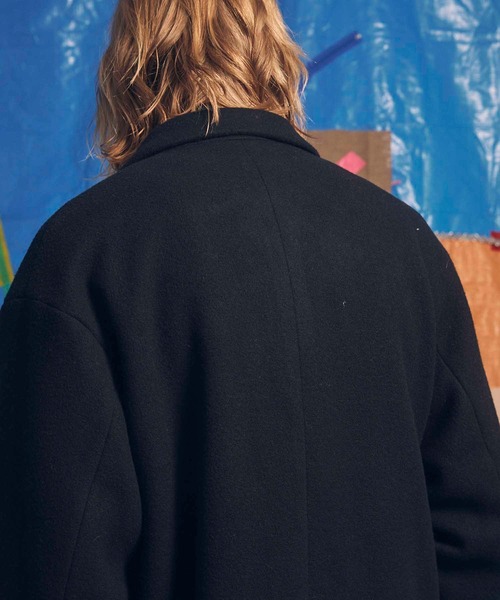 MAISON SPECIAL（メゾンスペシャル） チェスターコート 1 ネイビー