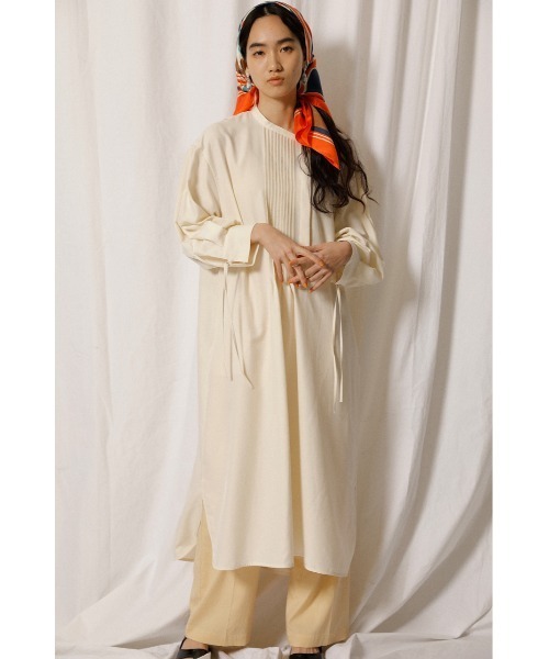 crie conforto 「crie conforto」 長袖ワンピース MEDIUM オフ