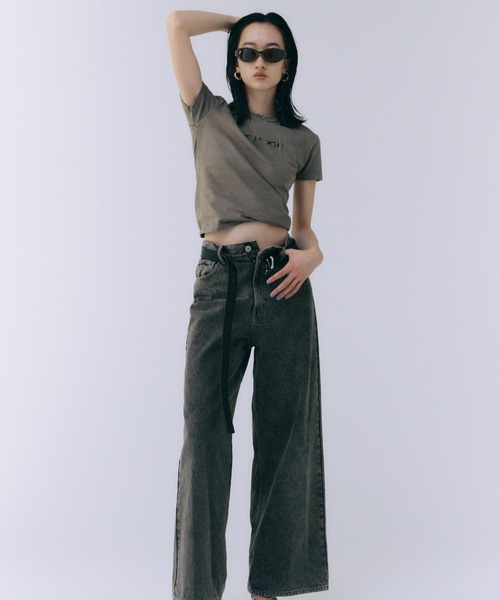 JOSE MOON tシャツ OVERDIE T SHIRT/オーバーダイTシャツ