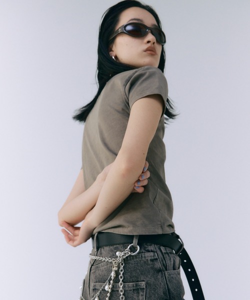 JOSE MOON tシャツ OVERDIE T SHIRT/オーバーダイTシャツ