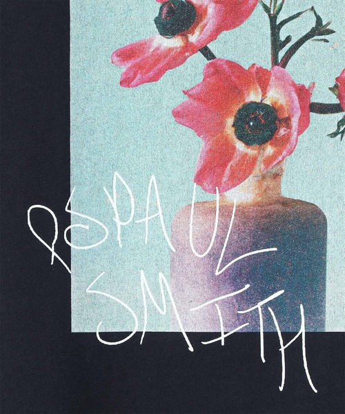 PS Paul Smith tシャツ ウィメンズ アート フラワー 半袖Tシャツ