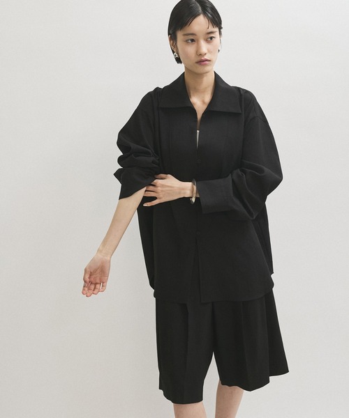 ブラウス シャツ 「サステナブル」オックスボザムシャツ レディース ADAM ET ROPE' ブラウス シャツ 「サステナブル」オックスボザム