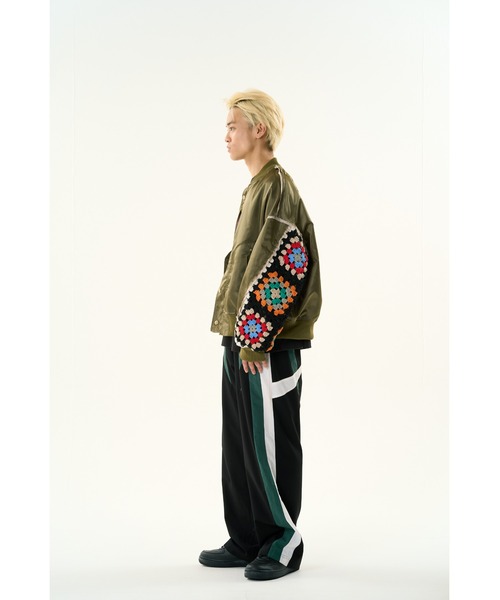 DISCOVERED ma1 ma-1 CROCHET SLEEVE MA-1 メンズ : ZOZOTOWN