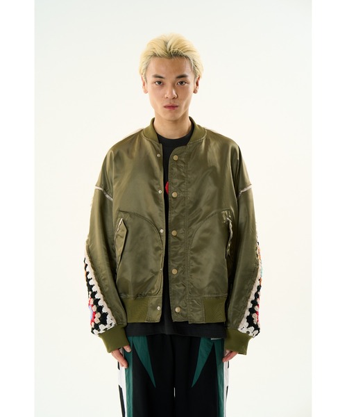美品 DISCOVERED CROCHET SLEEVE MA-1 サイズ1 CROCHET SLEEVE MA-1 – ANLIO（アンリオ）