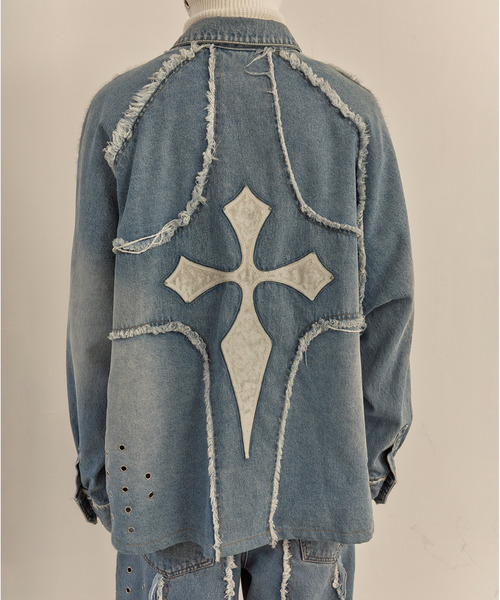 LIBERE シャツ リベーレ / MODIFIED CROSS OVERSIZED SHIRTS VER-2