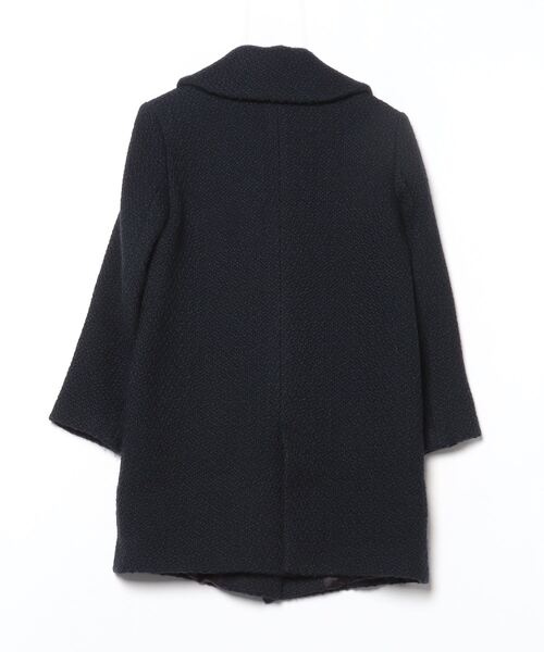 「AMERICAN RAG CIE」 チェスターコート FREE ネイビー レディース_画像2