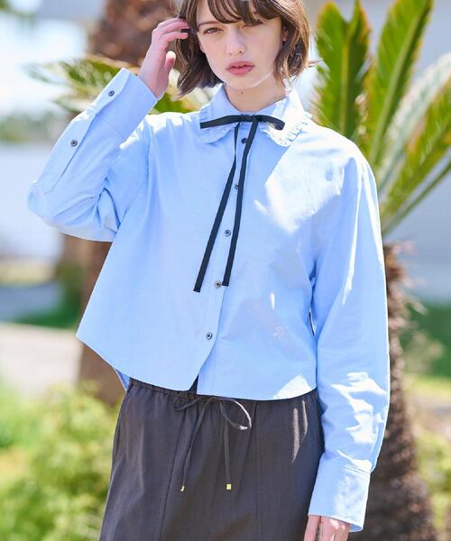 DRESSTERIOR（ドレステリア） ブラウス シャツ 「洗える/コットン混