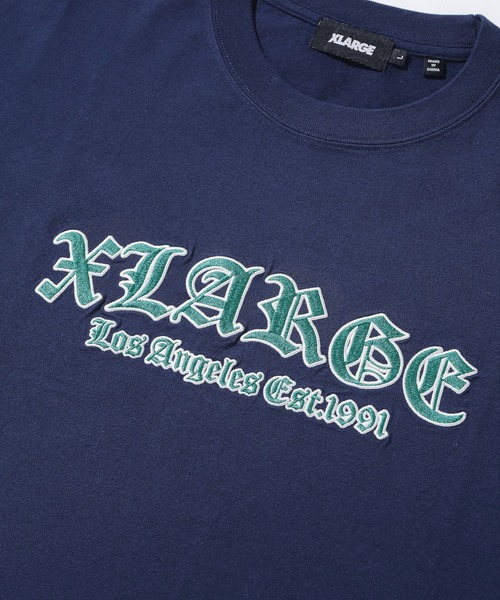 シャツ OLD ENGLISH LOGO V NECK S/S TEE XLARGE XLARGE Old English Logo Black T-Shirt | Zumiez