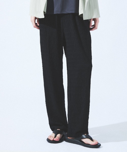 ABAHOUSE（アバハウス） パンツ シャーリングケーブル リラックス