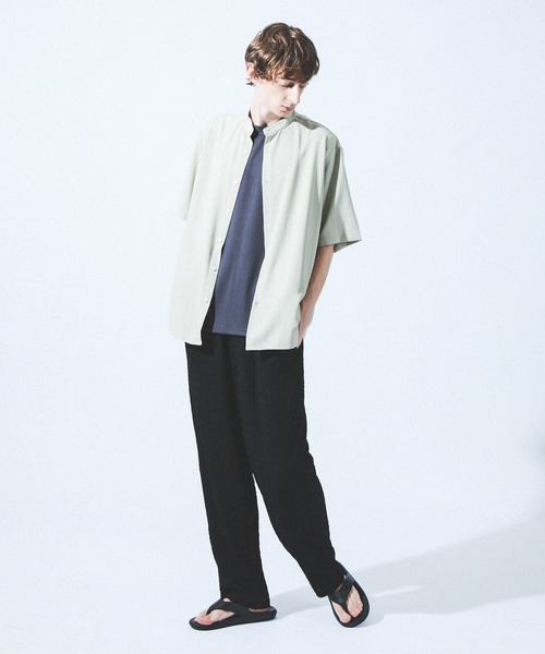 ABAHOUSE（アバハウス） パンツ シャーリングケーブル リラックス