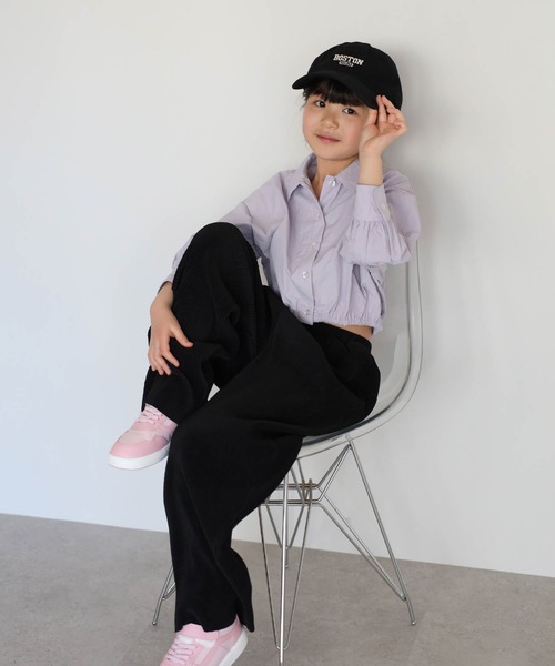 パンツ セルフカットプリーツパンツ キッズ 子供服 男の子 女の子 | Bonjour Sagan | 04