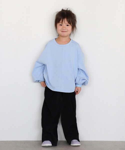 パンツ セルフカットプリーツパンツ キッズ 子供服 男の子 女の子 | Bonjour Sagan | 10