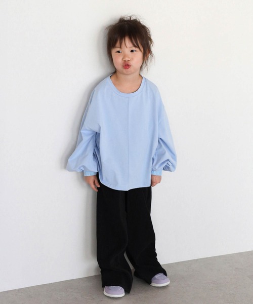 パンツ セルフカットプリーツパンツ キッズ 子供服 男の子 女の子 | Bonjour Sagan | 11