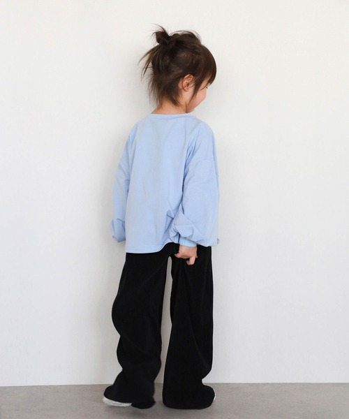 パンツ セルフカットプリーツパンツ キッズ 子供服 男の子 女の子 | Bonjour Sagan | 12