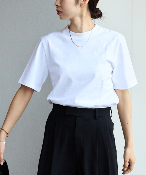 IENA ATON エイトン 別注 OVER SIZE TEE Tシャツ IENA tシャツ ATON/エイトン 別注 AIR SPINNING OVER SIZE TEE T