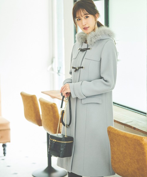 LAISSE PASSE（レッセパッセ） ダッフルコート LARGE キナリ