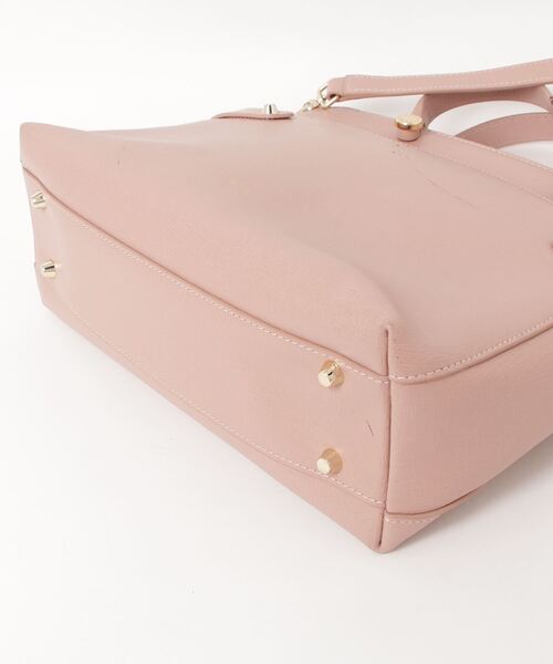 FURLA ハンドバッグ 2way ピンク系 中古 フルラ ハンド ショルダー 2WAY バッグ FURLA ピンク