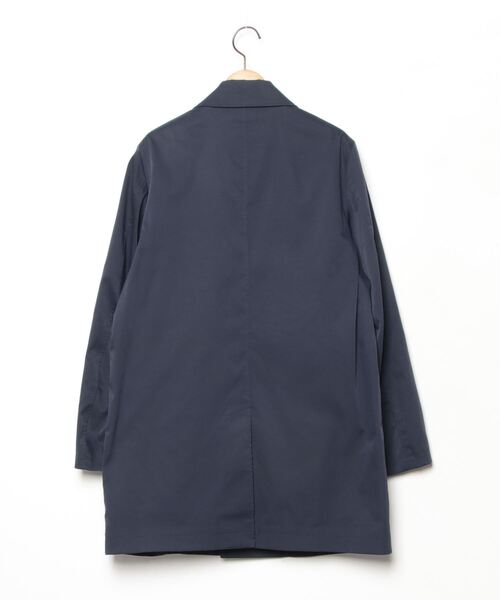 EDIFICE（エディフィス） ステンカラーコート SMALL ネイビー メンズ