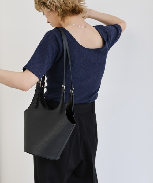 バッグ mocha select MOCA ショルダーバッグ バッグ バックルハンドルラウンド