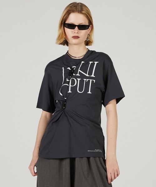 PRANK PROJECT tシャツ ツイストロゴトップ / Twisted Logo Top