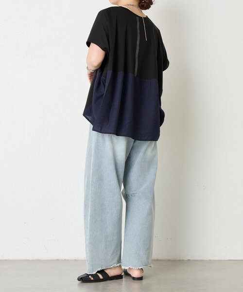 Jena espace merveilleux tシャツ 「大人の切替T」バックライン