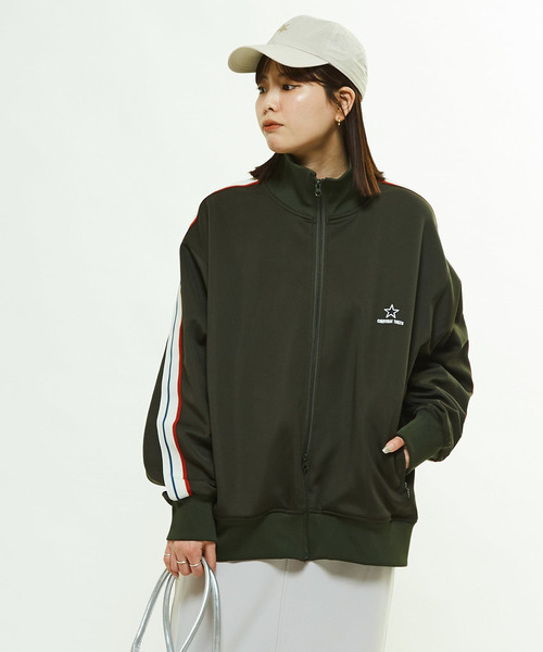 CONVERSE TOKYO ジャージ SIDE LINE LOOSE TRACK JACKET(UNISEX