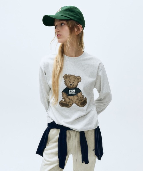 tシャツ DOODLE BEAR LONG SLEEVE レディース メンズ | MARITHE + FRANCOIS GIRBAUD | 02